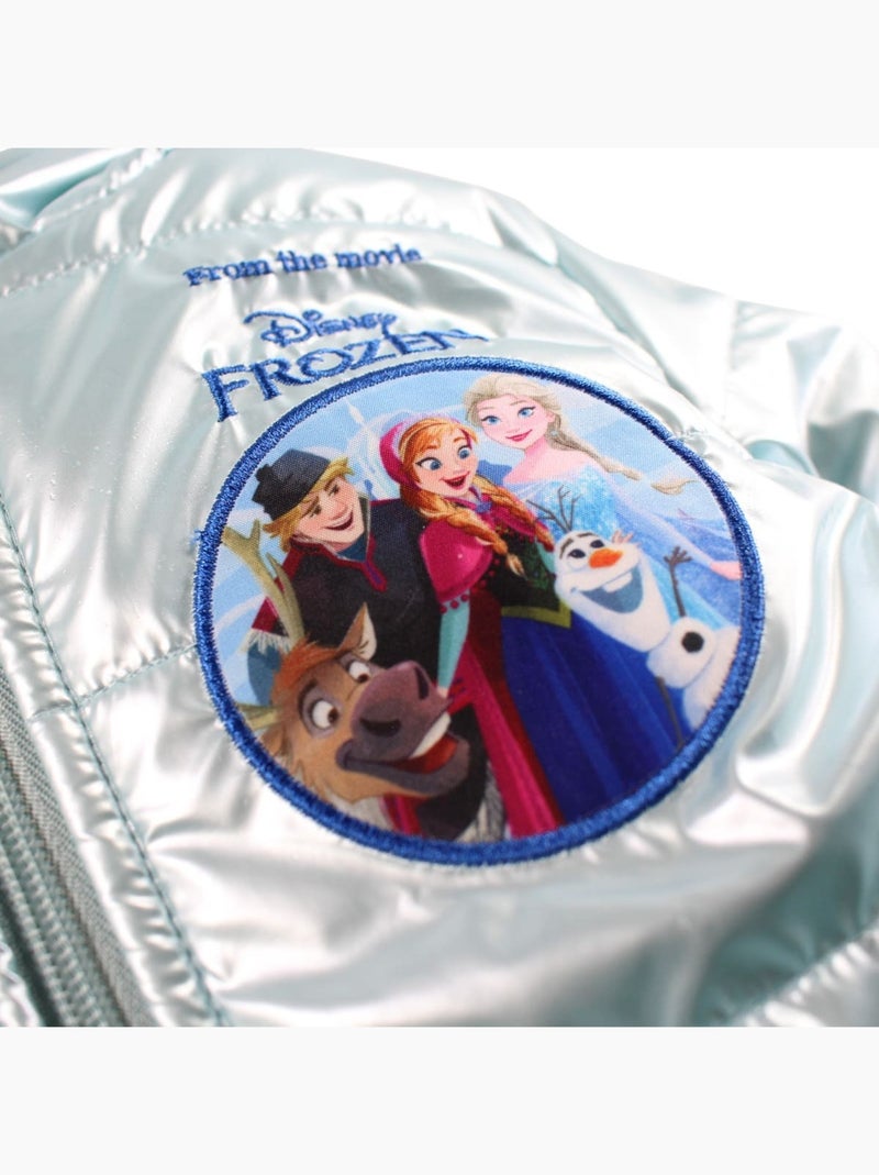 Disney - Jaqueta acolchoada infantil brilhante com estampa animada Azul - Kiabi