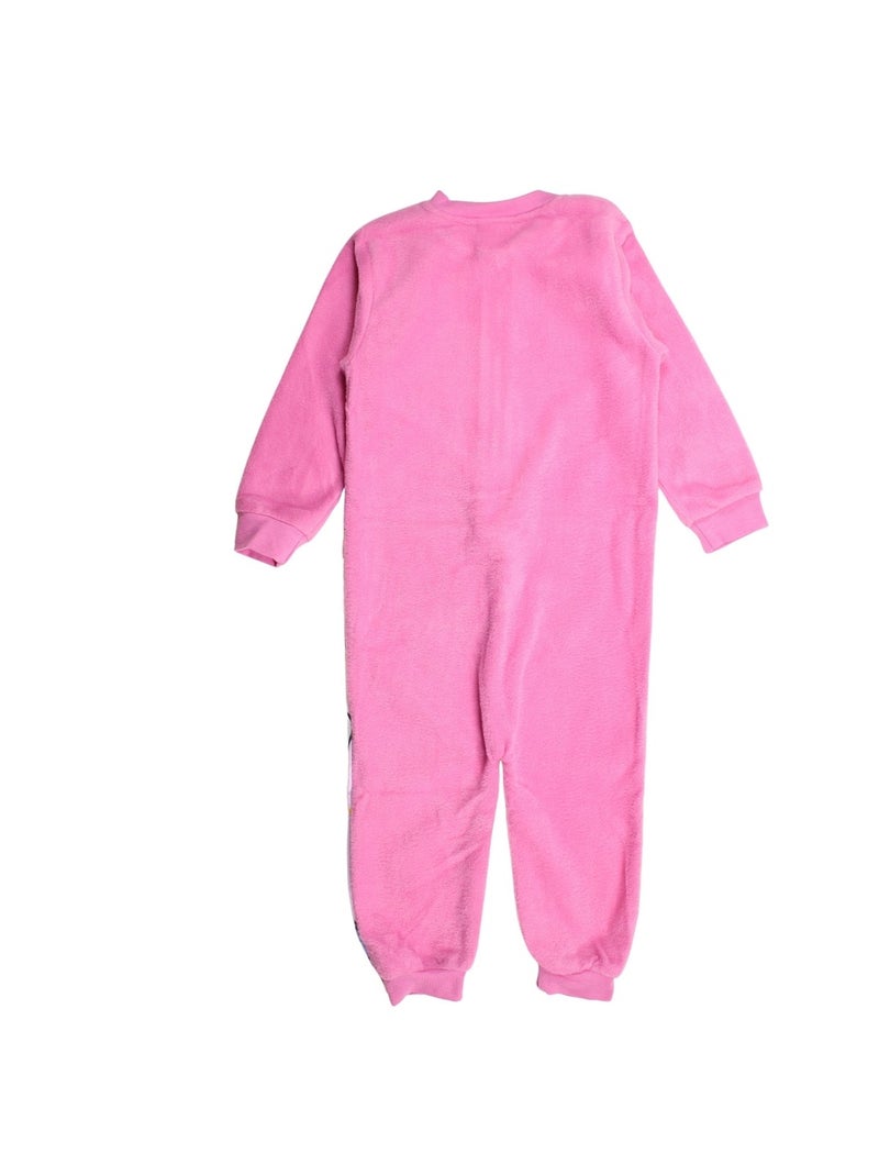 Disney - Macacão bebé menina multicolor com fecho personagem Rosa - Kiabi