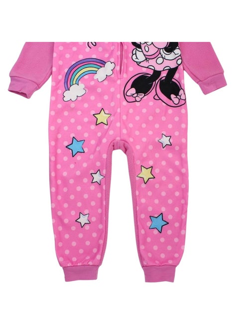 Disney - Macacão bebé menina rosa com fecho e bolinhas personagem - Kiabi Disney - Macacão bebé menina rosa com fecho e bolinhas personagem - Kiabi