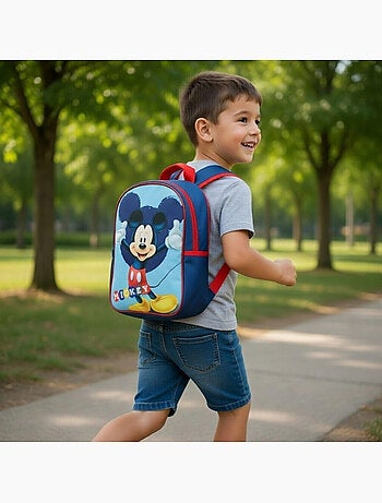Disney - Mochila criança 30x26x10 cm com padrão