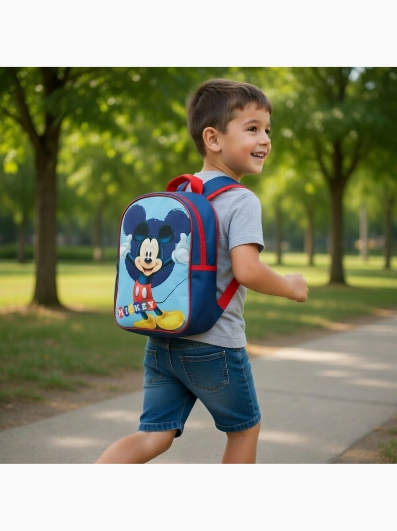 Disney - Mochila criança 30x26x10 cm com padrão Azul - Kiabi