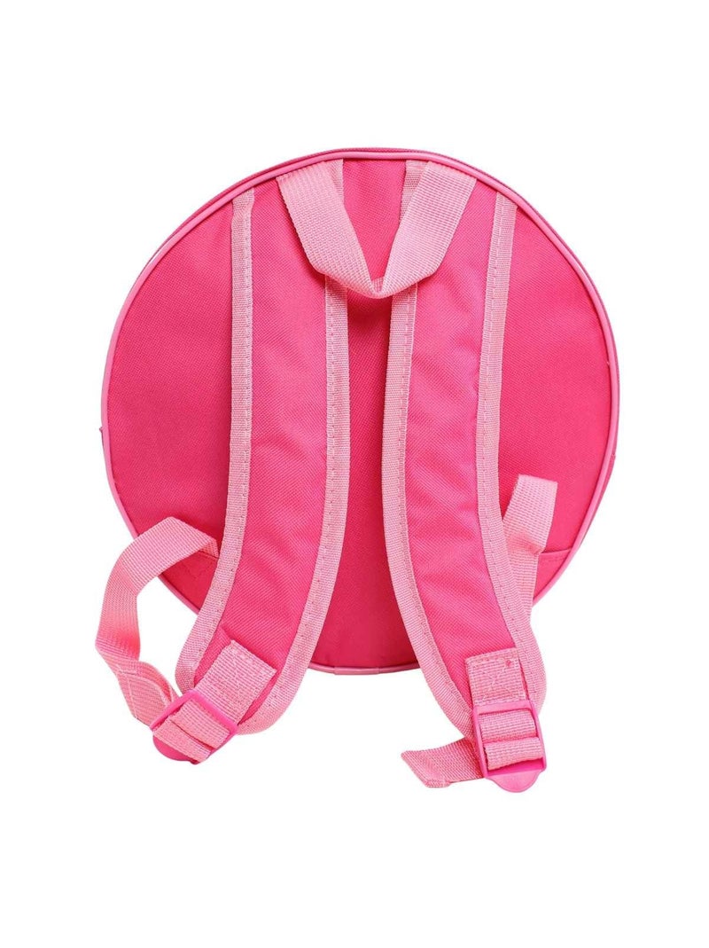 Disney - mochila infantil redonda 27x9 cm Rosa - Kiabi