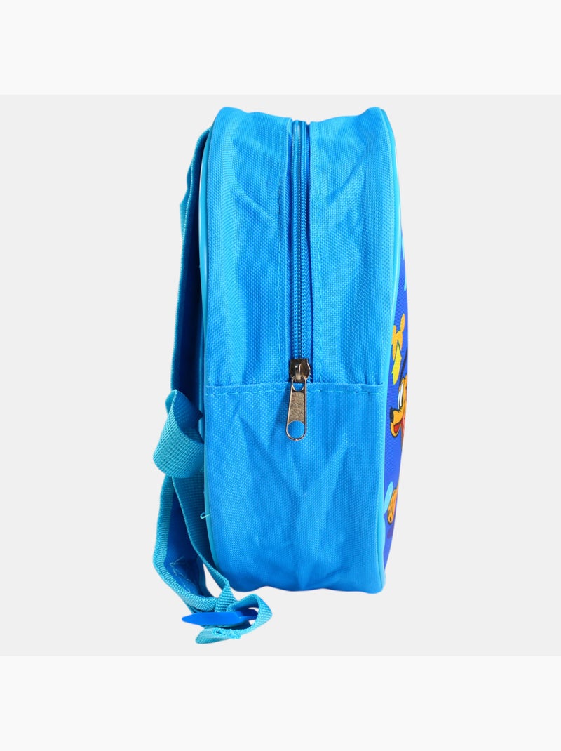 Disney - Mochila redonda criança 27x9 cm com padrão Azul - Kiabi