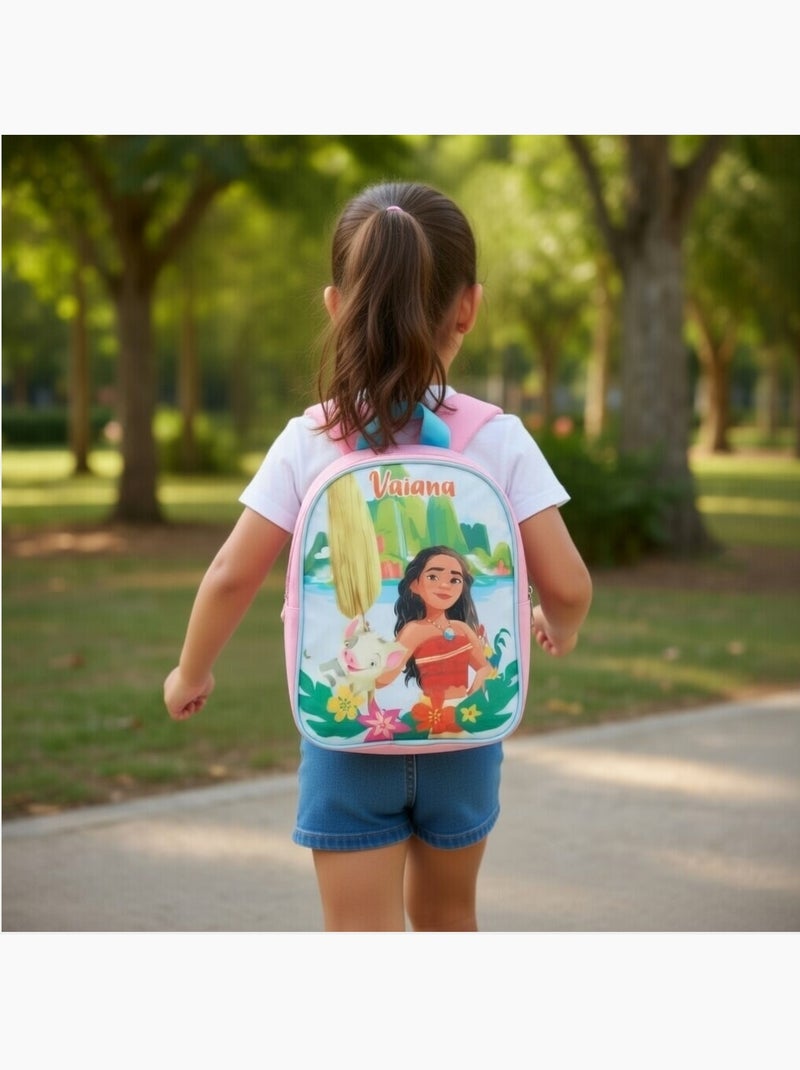 Disney - Mochila Vaiana 30cm Rosa - Kiabi