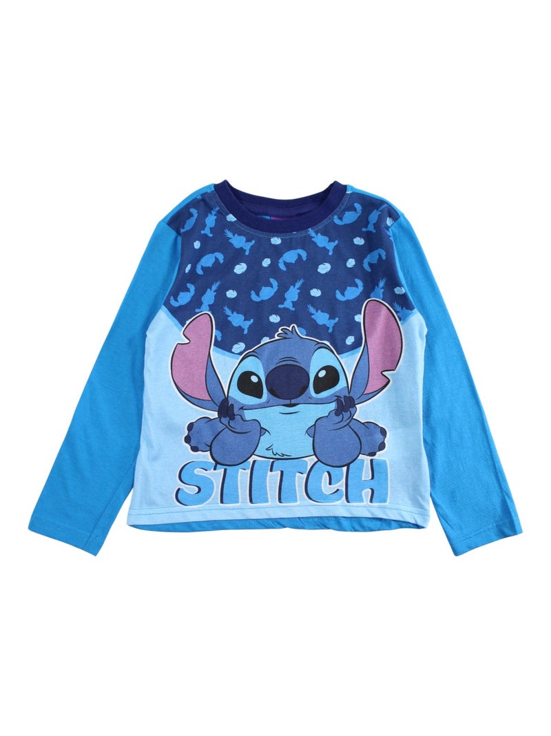 Disney - Pijama algodão menino com padrão Azul - Kiabi