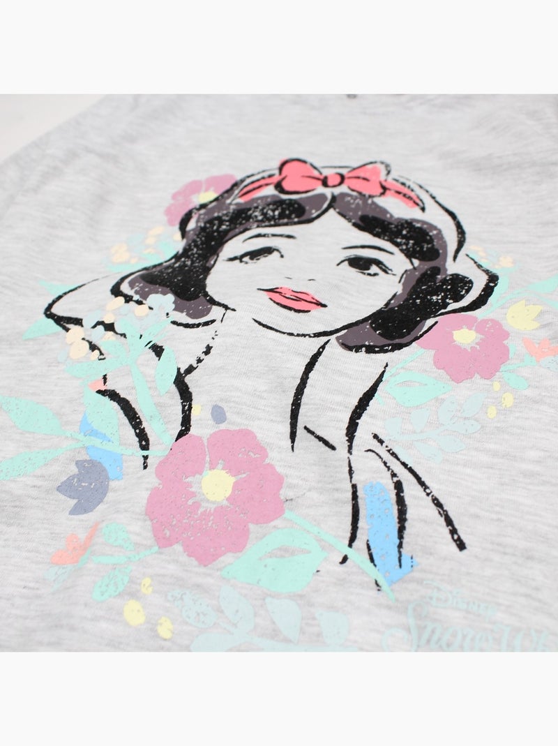Disney - Pijama infantil com estampa de princesa Cinza - Kiabi