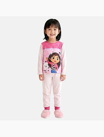 Disney - Pijama menina estampado manga comprida calças