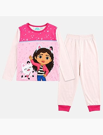 Disney - Pijama menina estampado manga comprida calças