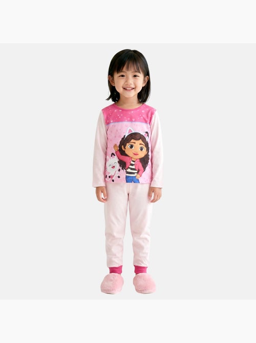 Disney - Pijama menina estampado manga comprida calças - Kiabi Disney - Pijama menina estampado manga comprida calças - Kiabi
