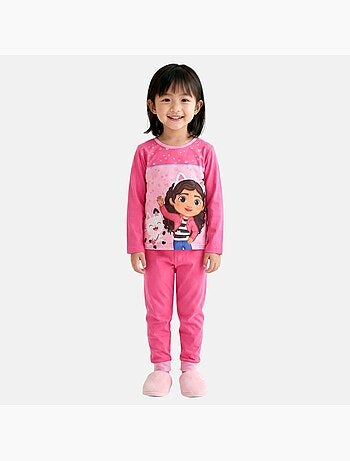 Disney - Pijama menina estampado manga comprida calças