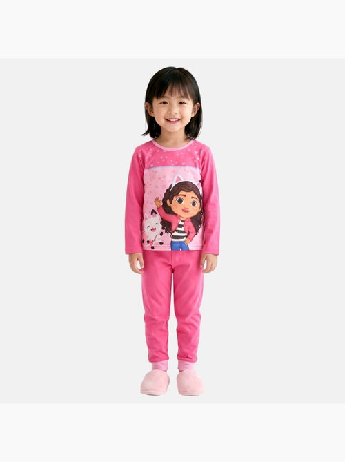 Disney - Pijama menina estampado manga comprida calças - Kiabi Disney - Pijama menina estampado manga comprida calças - Kiabi