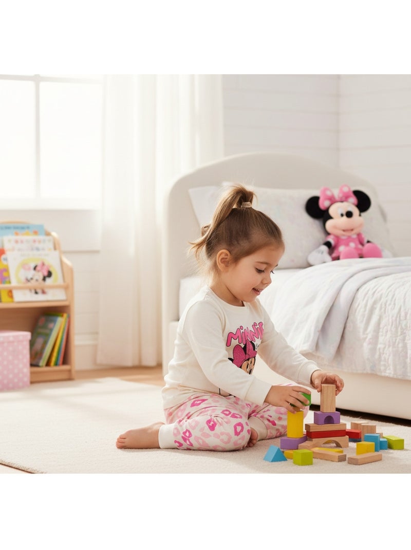 Disney - pijama para menina minnie Branco - Kiabi