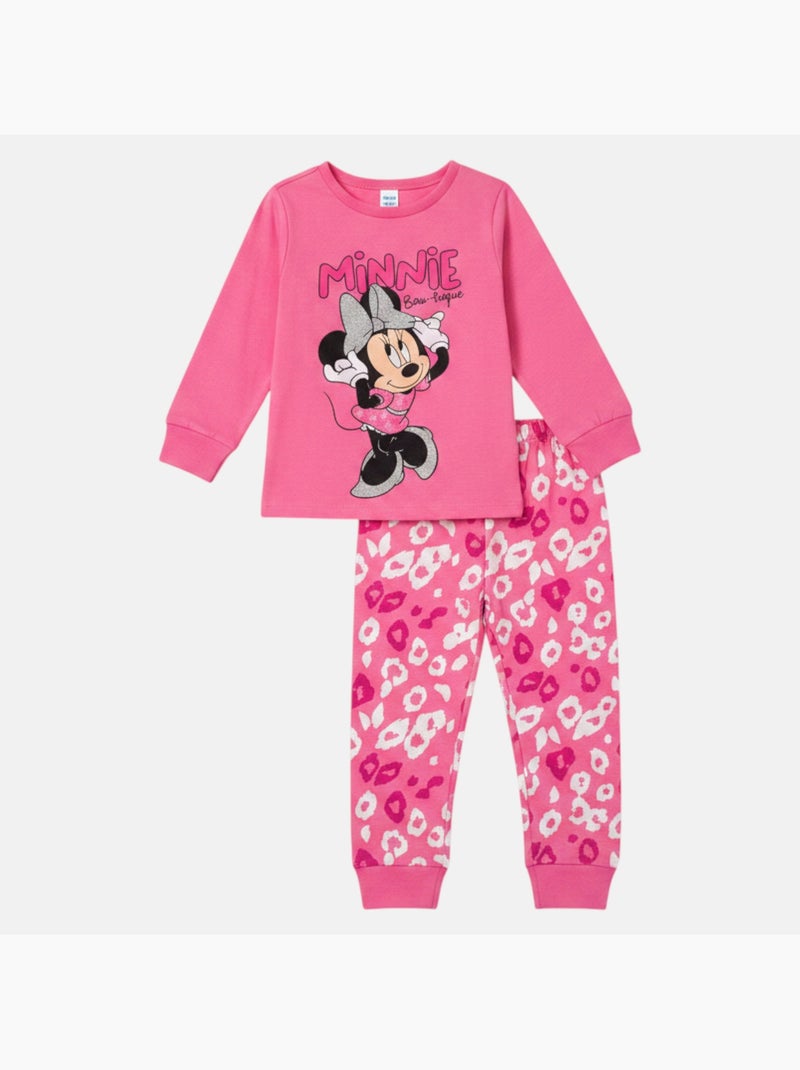 Disney - pijama para menina minnie Rosa - Kiabi