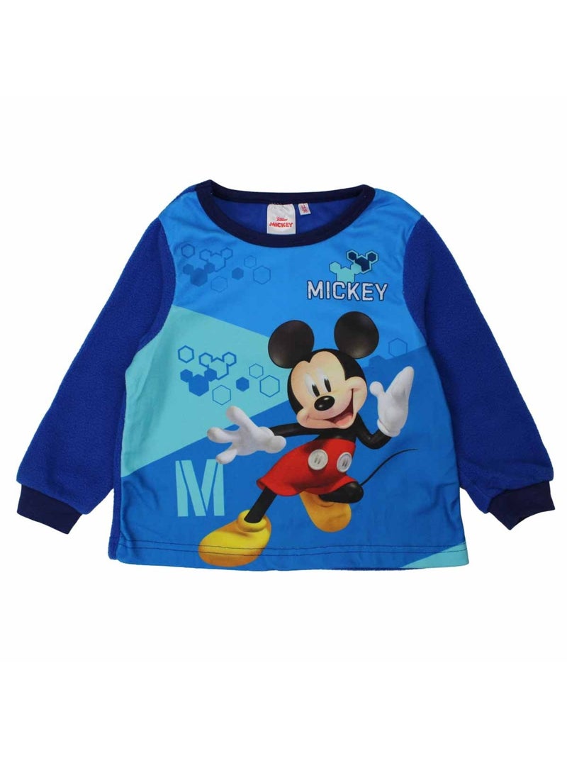 Disney - Pijama polar criança estampado Azul - Kiabi