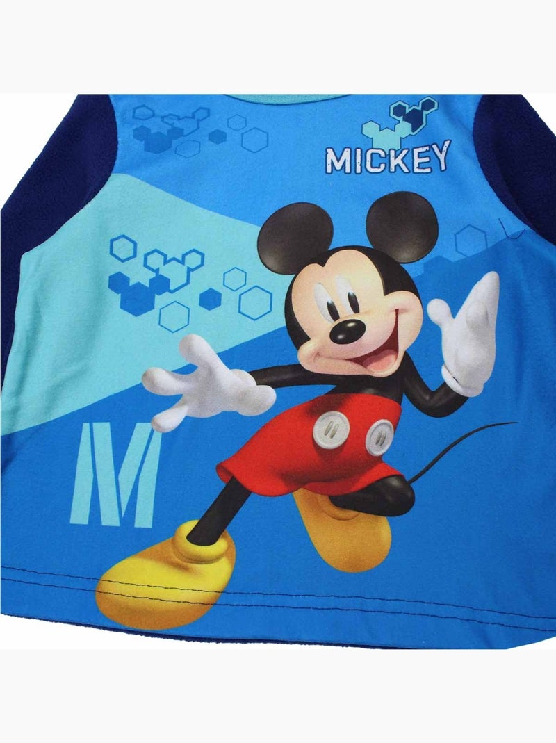 Disney - Pijama polar criança estampado Azul-marinho - Kiabi