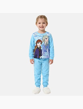 Disney - Pijama polar de algodão menina com estampa de personagem