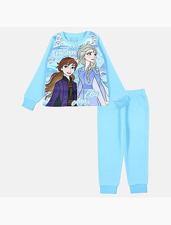 Disney - Pijama polar de algodão menina com estampa de personagem