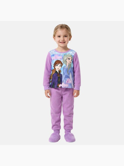 Disney - Pijama polar de algodão menina com estampa de personagem - Kiabi Disney - Pijama polar de algodão menina com estampa de personagem - Kiabi