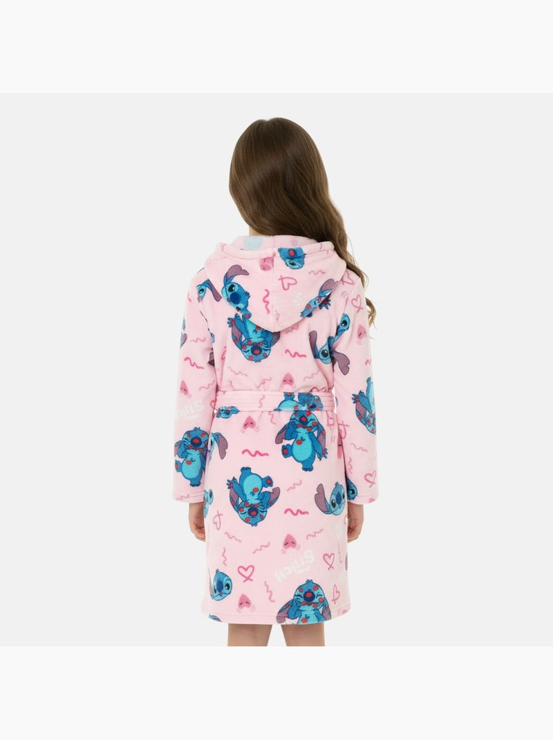 Disney - Roupão Lilo e Stitch menino Rosa - Kiabi