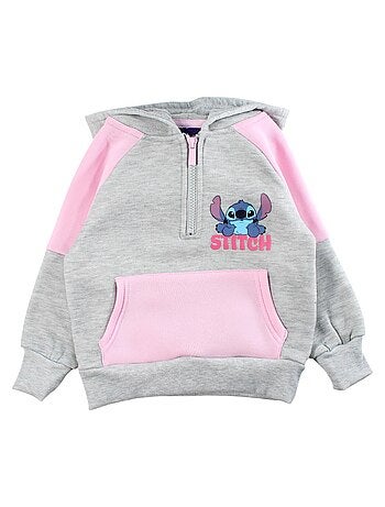 Disney - Sweat com capuz menina com padrão
