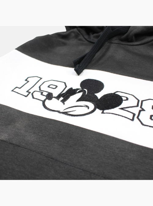 Disney - Sweat criança com capuz preto e branco - Kiabi
