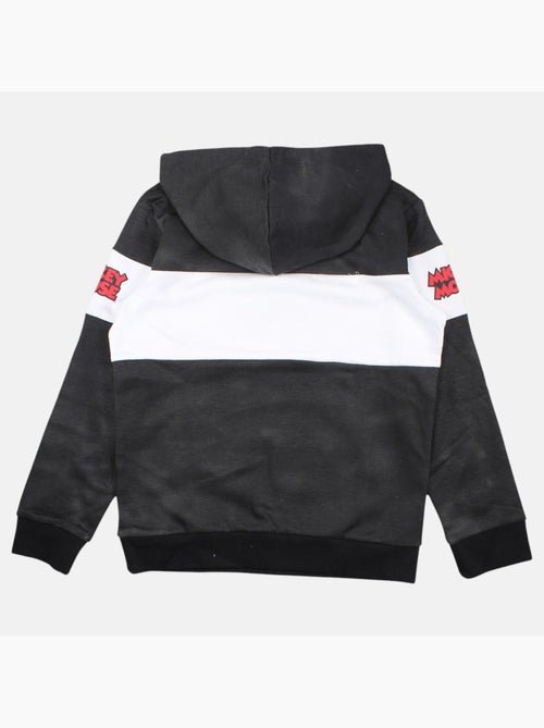 Disney - Sweat criança com capuz preto e branco - Kiabi