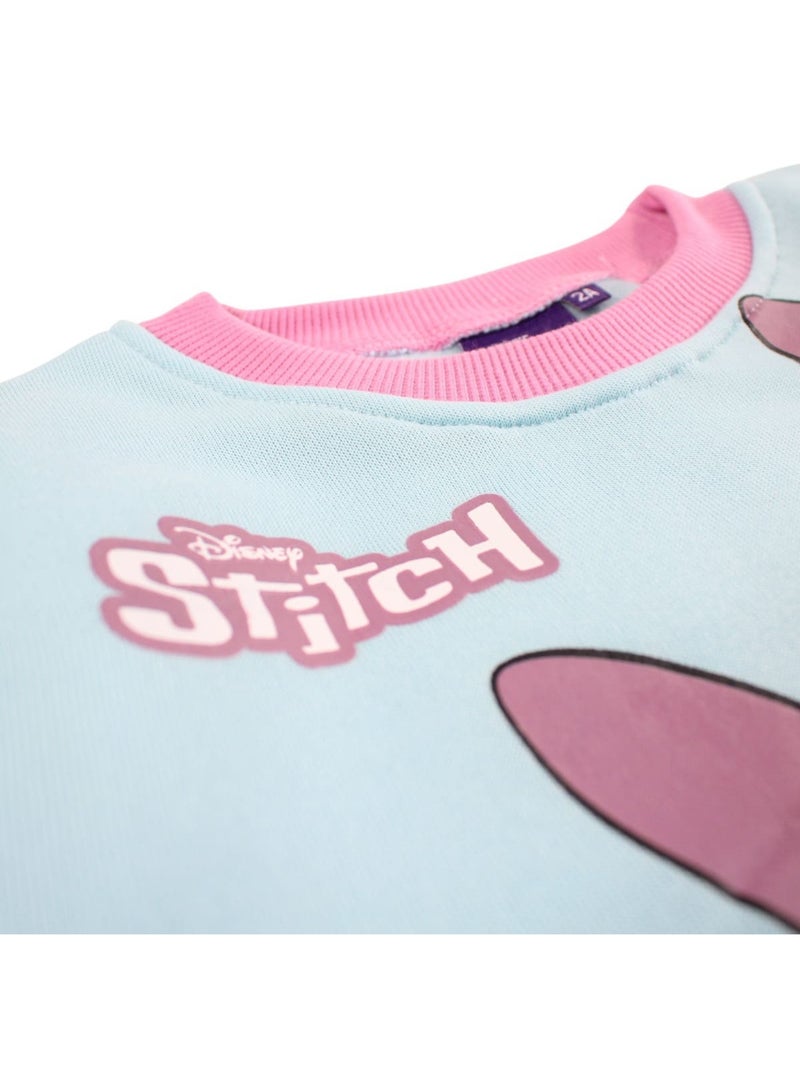 Disney - Sweat menina com padrão Azul - Kiabi