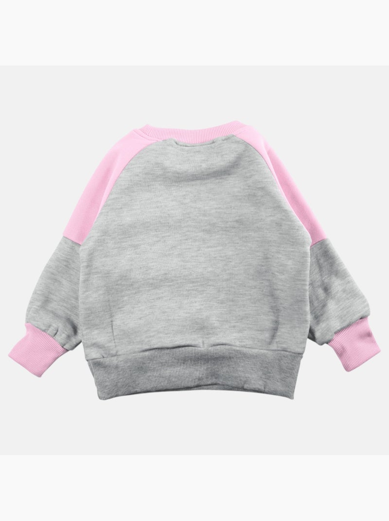 Disney - Sweat menina estampado Cinza - Kiabi