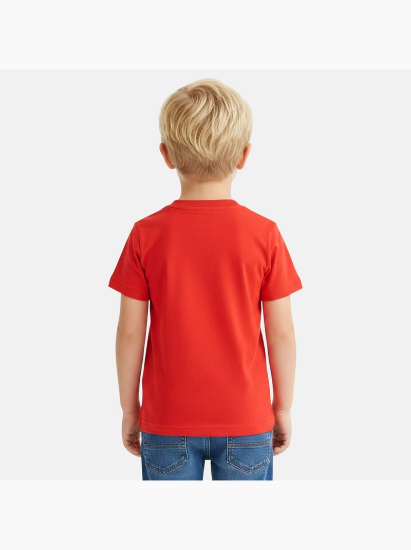 Disney - T-shirt criança estampada Vermelho - Kiabi