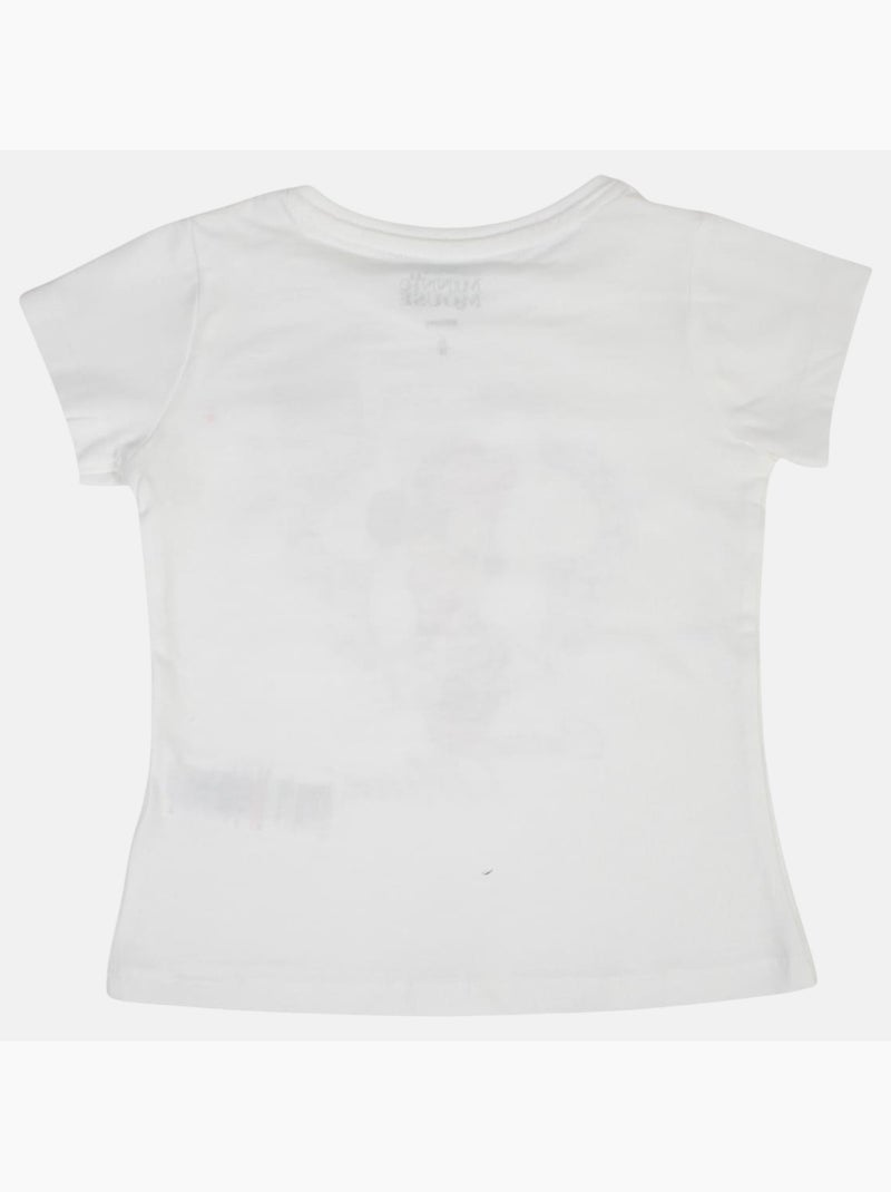 Disney - T-shirt criança manga curta branco personagem Branco - Kiabi