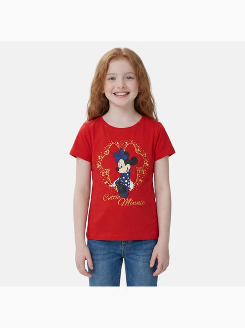 Disney - T-shirt criança manga curta vermelho personagem - Kiabi Disney - T-shirt criança manga curta vermelho personagem - Kiabi