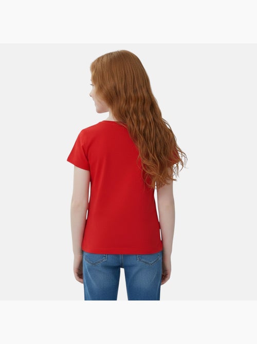 Disney - T-shirt criança manga curta vermelho personagem - Kiabi Disney - T-shirt criança manga curta vermelho personagem - Kiabi