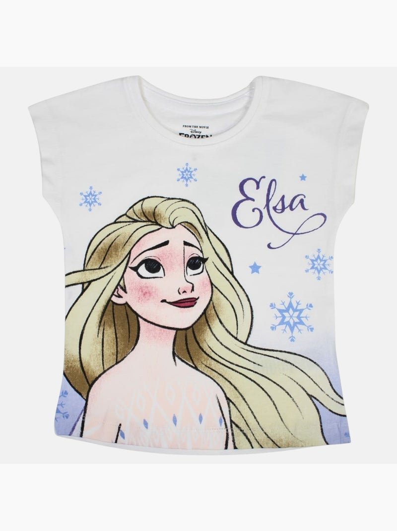 Disney - T-shirt de manga curta com personagem Bege - Kiabi