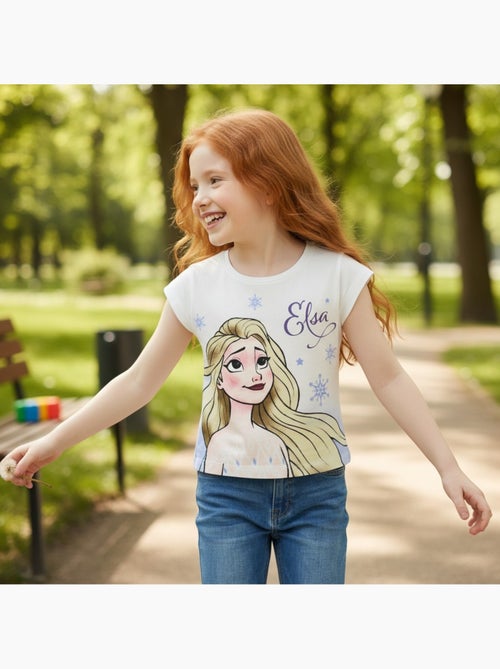 Disney - T-shirt de manga curta com personagem - Kiabi