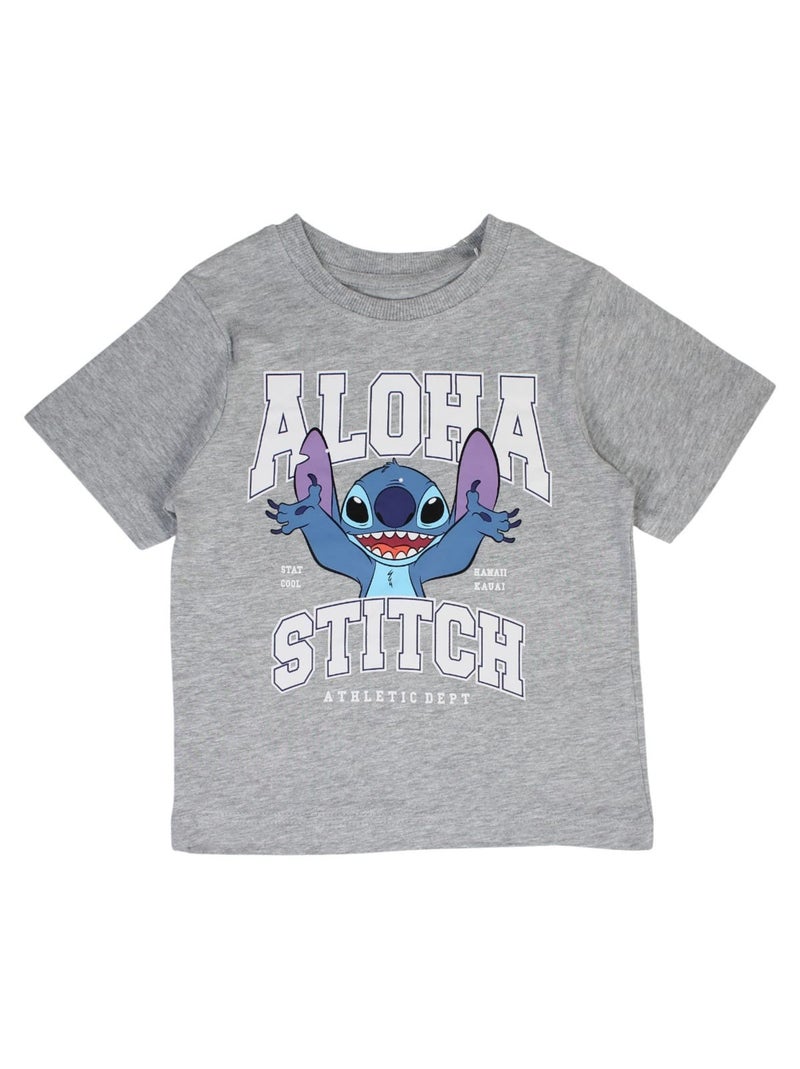 Disney - T-shirt e calções a condizer com padrões Cinza - Kiabi