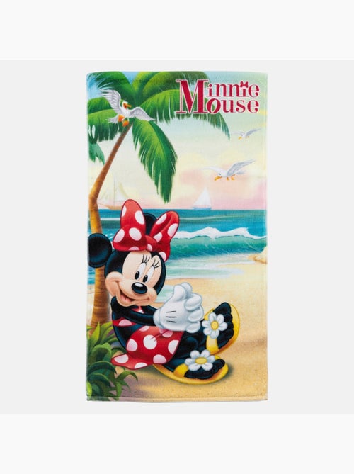 Disney - Toalha de praia infantil Minnie Mouse - Kiabi