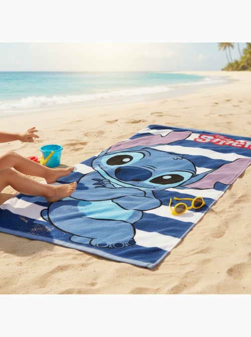 Disney - Toalha de praia infantil Stitch - Kiabi