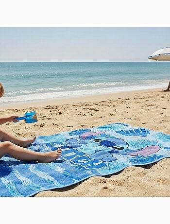 Disney - Toalha de praia infantil Stitch