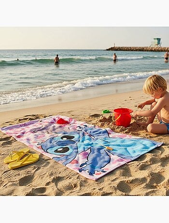 Disney - Toalha de praia infantil Stitch