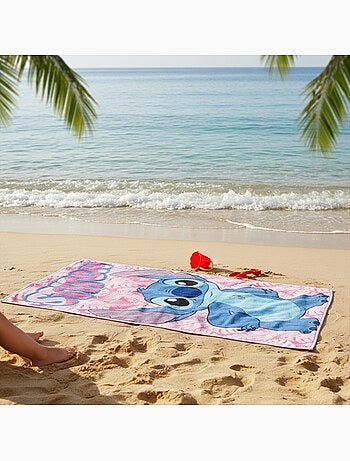 Disney - Toalha de praia infantil Stitch