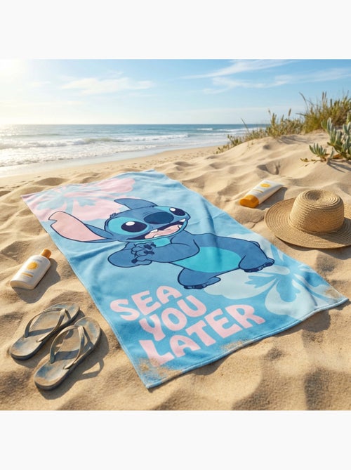 Disney - Toalha poliéster Lilo e Stitch - Kiabi