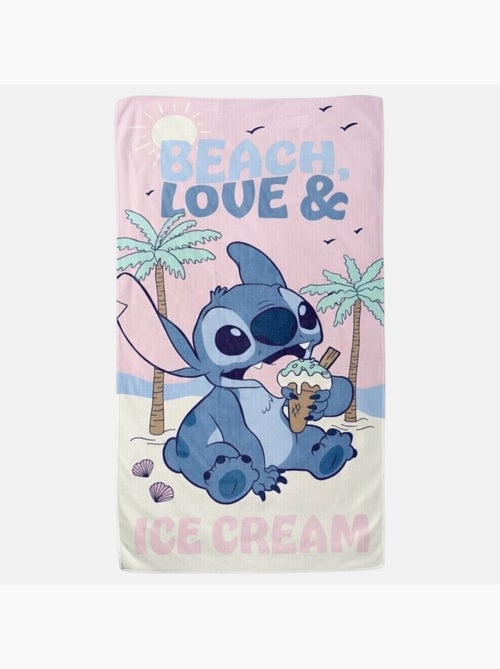 Disney - Toalha poliéster Lilo e Stitch - Kiabi
