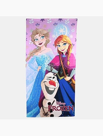 Disney - toalha poliéster menina frozen