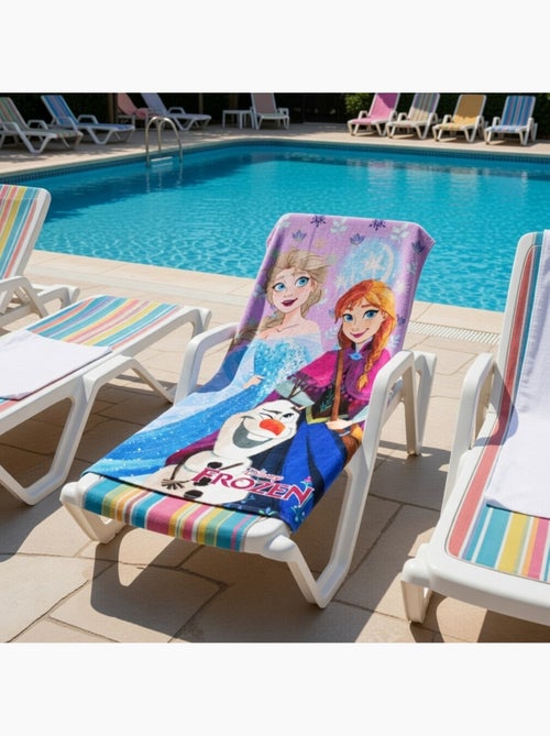 Disney - toalha poliéster menina frozen - Kiabi Disney - toalha poliéster menina frozen - Kiabi