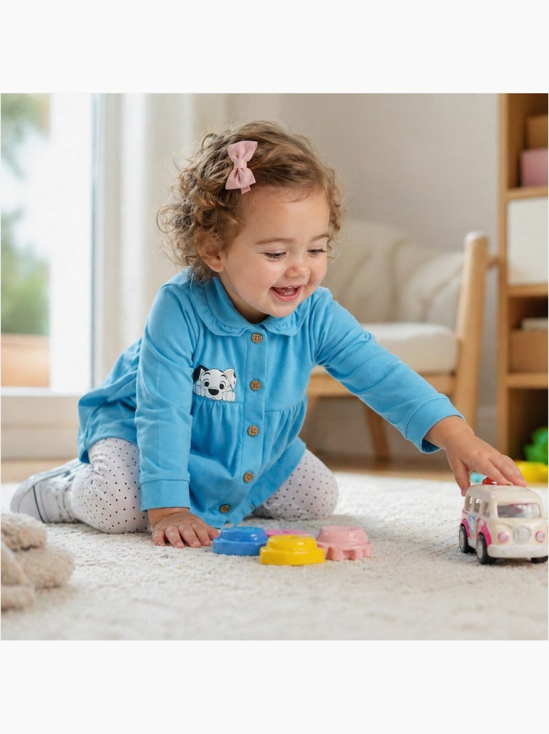 Disney - Top e leggings com padrões menina Azul - Kiabi