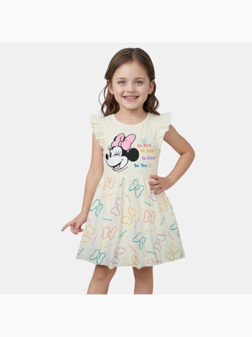 Disney - Vestido bebé menina cru com folhos personagem - Kiabi