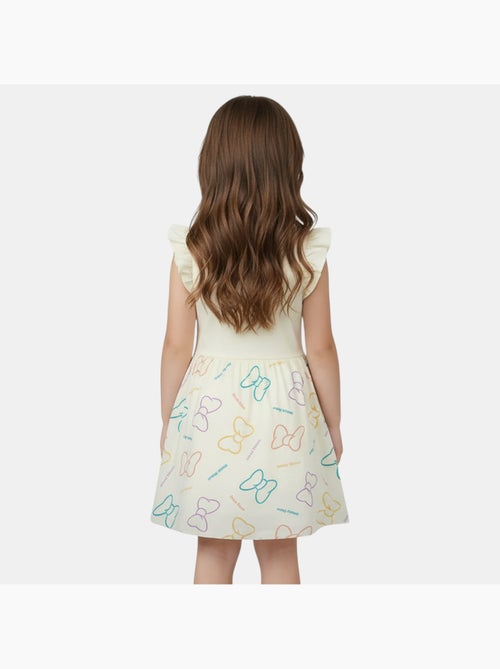 Disney - Vestido bebé menina cru com folhos personagem - Kiabi
