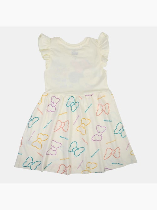 Disney - Vestido bebé menina cru com folhos personagem - Kiabi