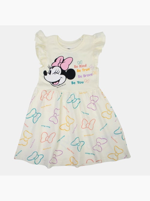 Disney - Vestido bebé menina cru com folhos personagem - Kiabi