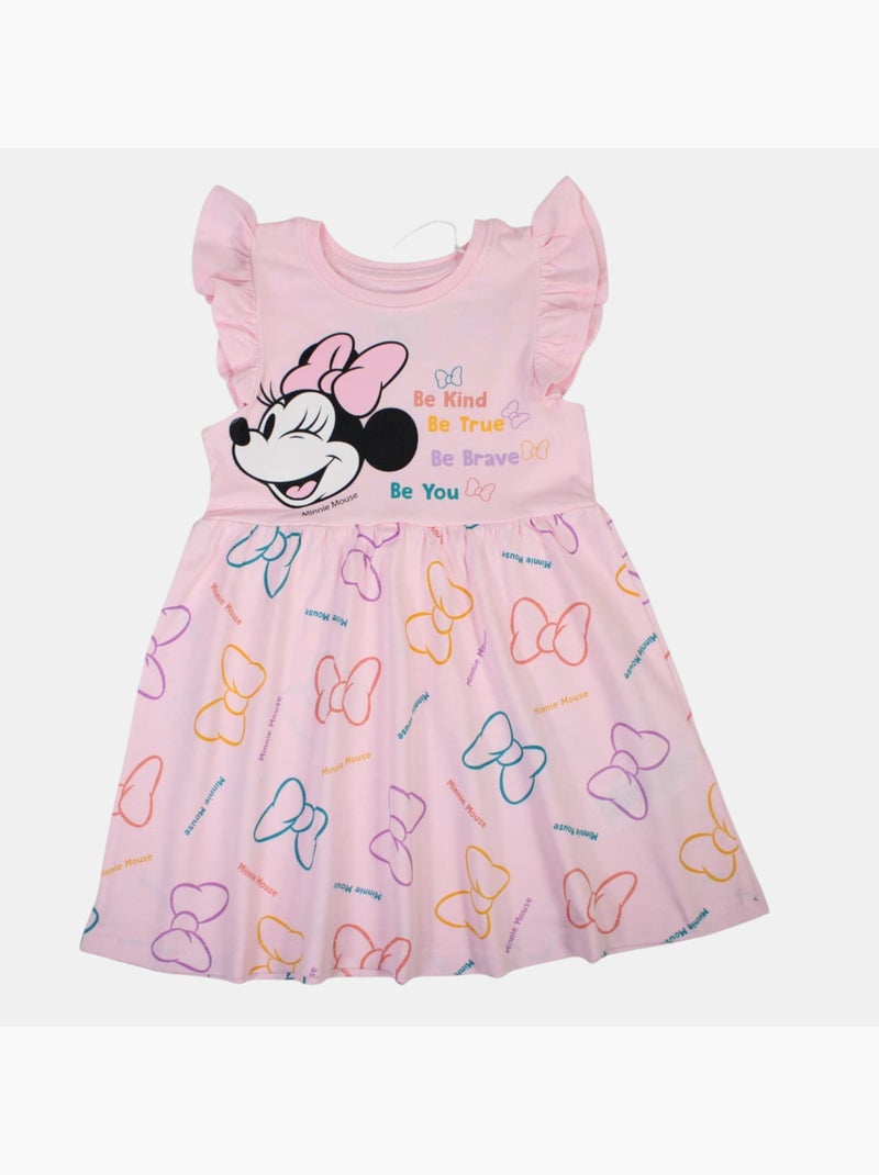Disney - Vestido bebé menina rosa com folhos personagem Rosa - Kiabi